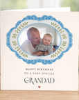 Ornate Frame Photo Birthday Card