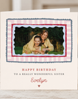 Fun Frame Birthday Photo Card