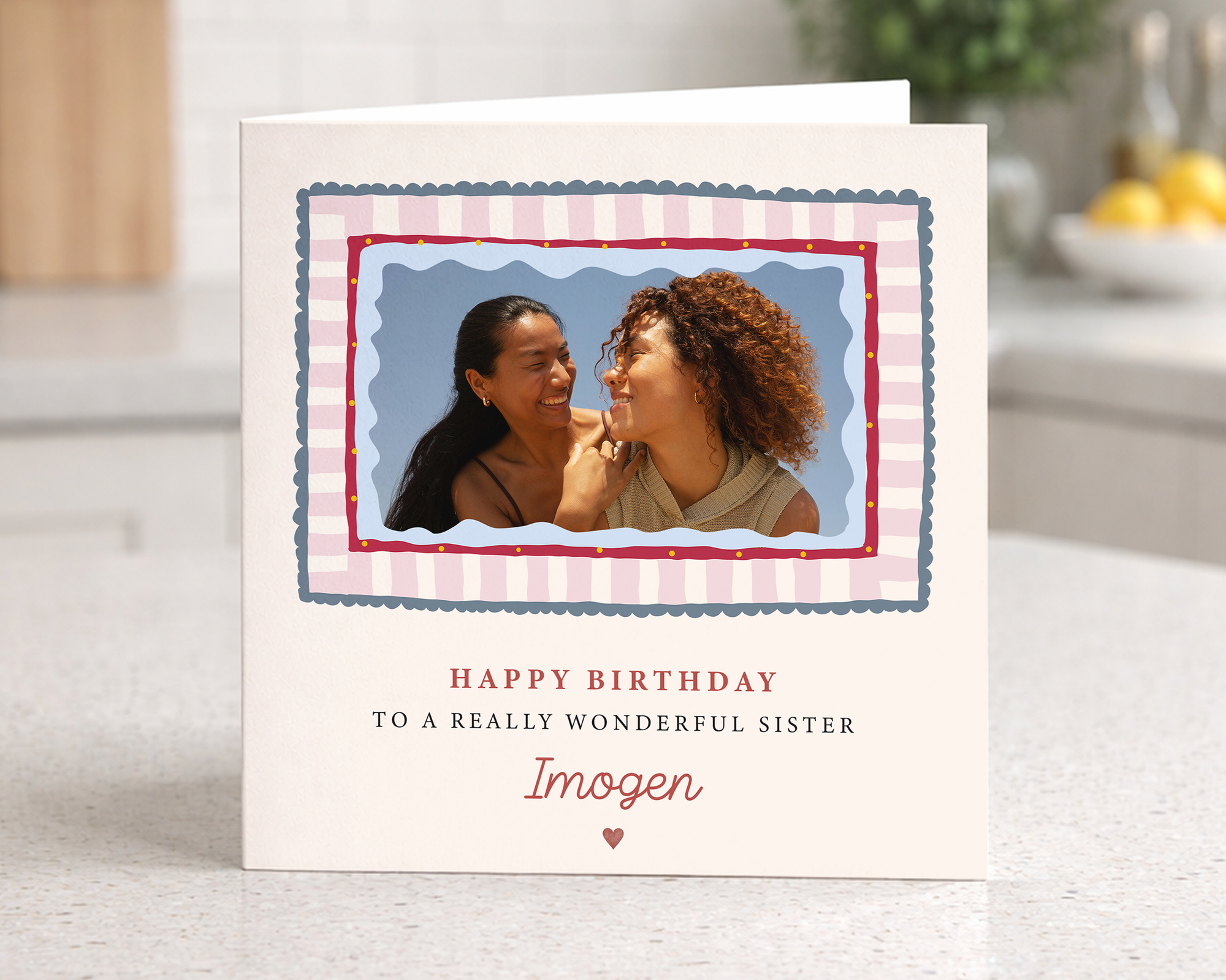 Fun Frame Birthday Photo Card