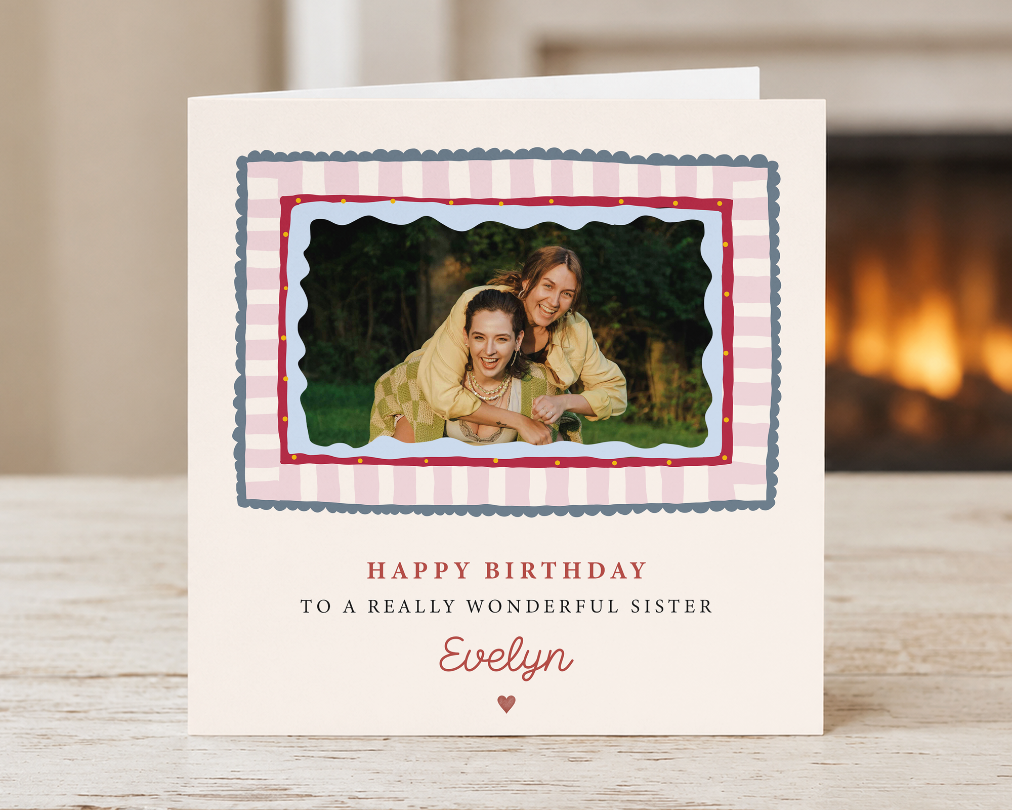Fun Frame Birthday Photo Card