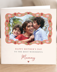 Floral Mother's Day Photo Card