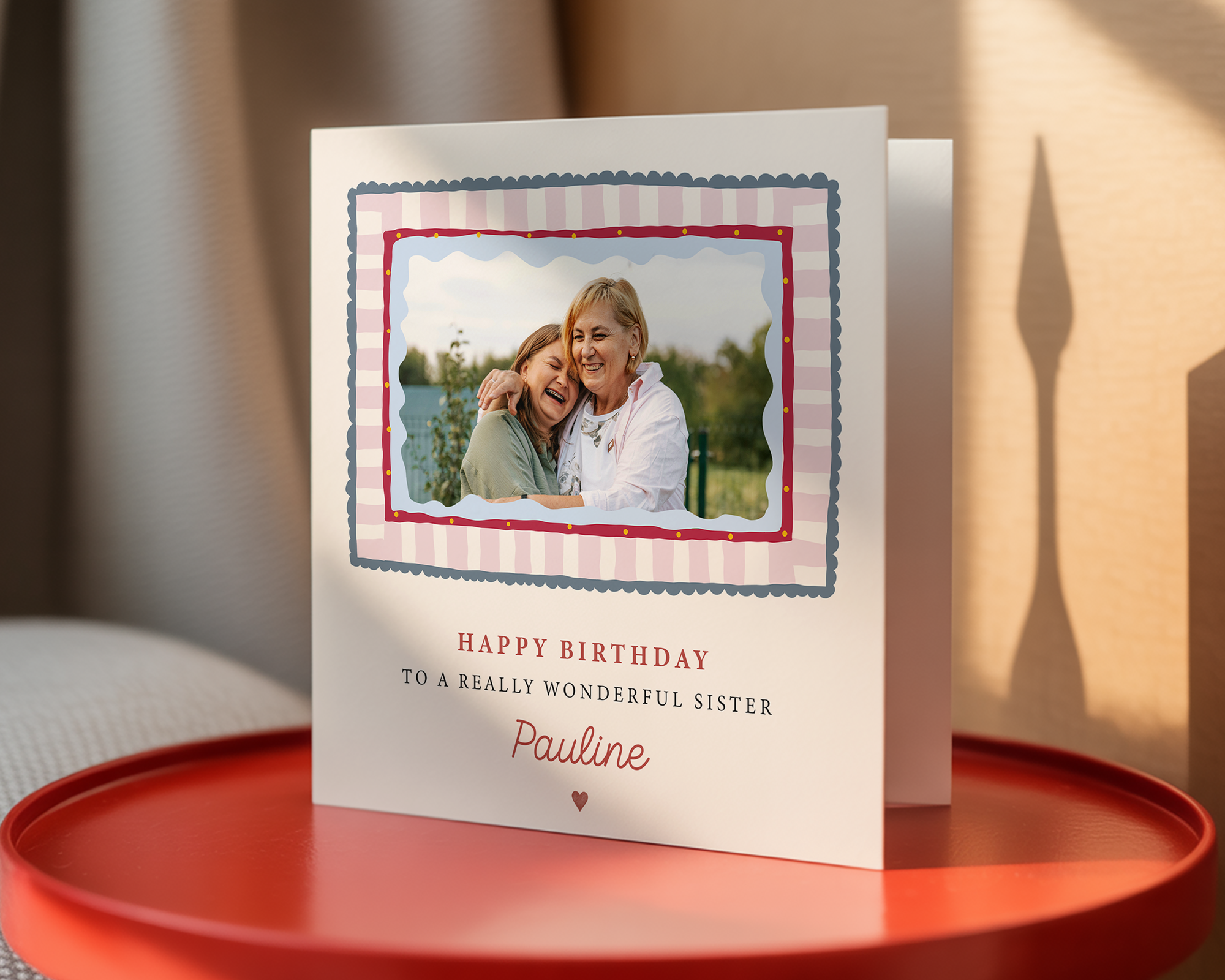 Fun Frame Birthday Photo Card